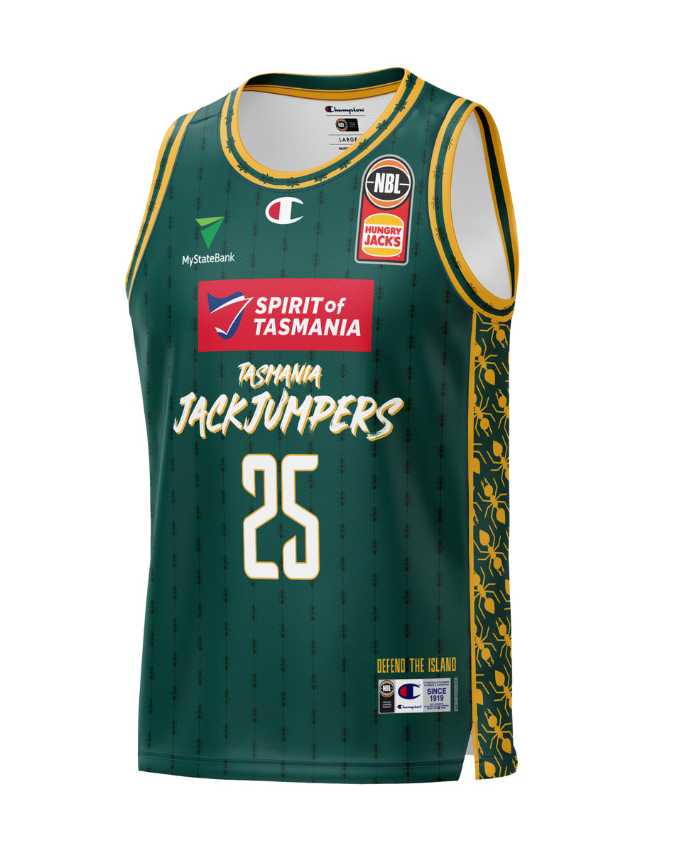 Tasmania JackJumpers 23/24 Home Jersey Milton Doyle Official NBL Store