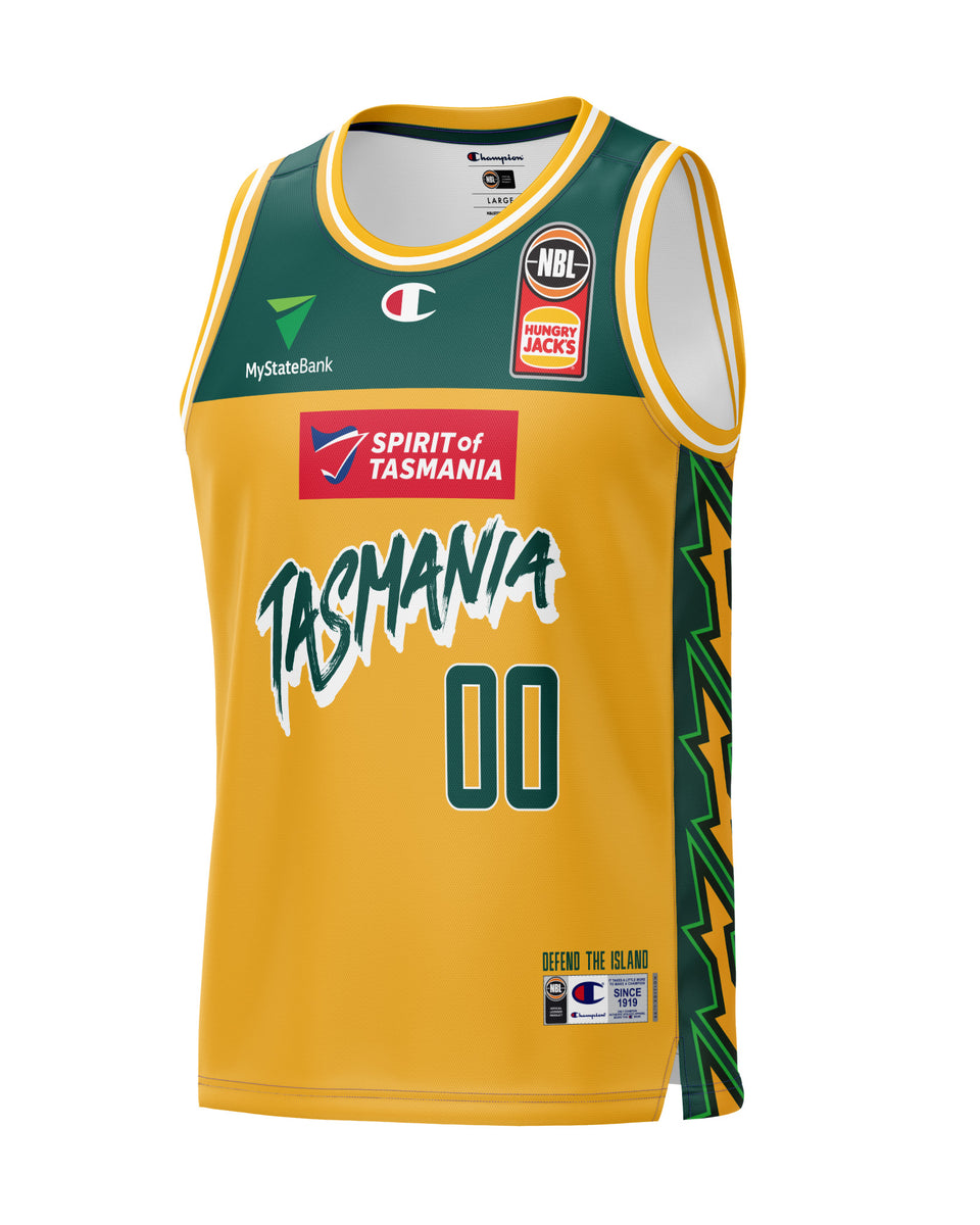 Tasmania JackJumpers 23/24 Away Jersey Personalised Official NBL Store