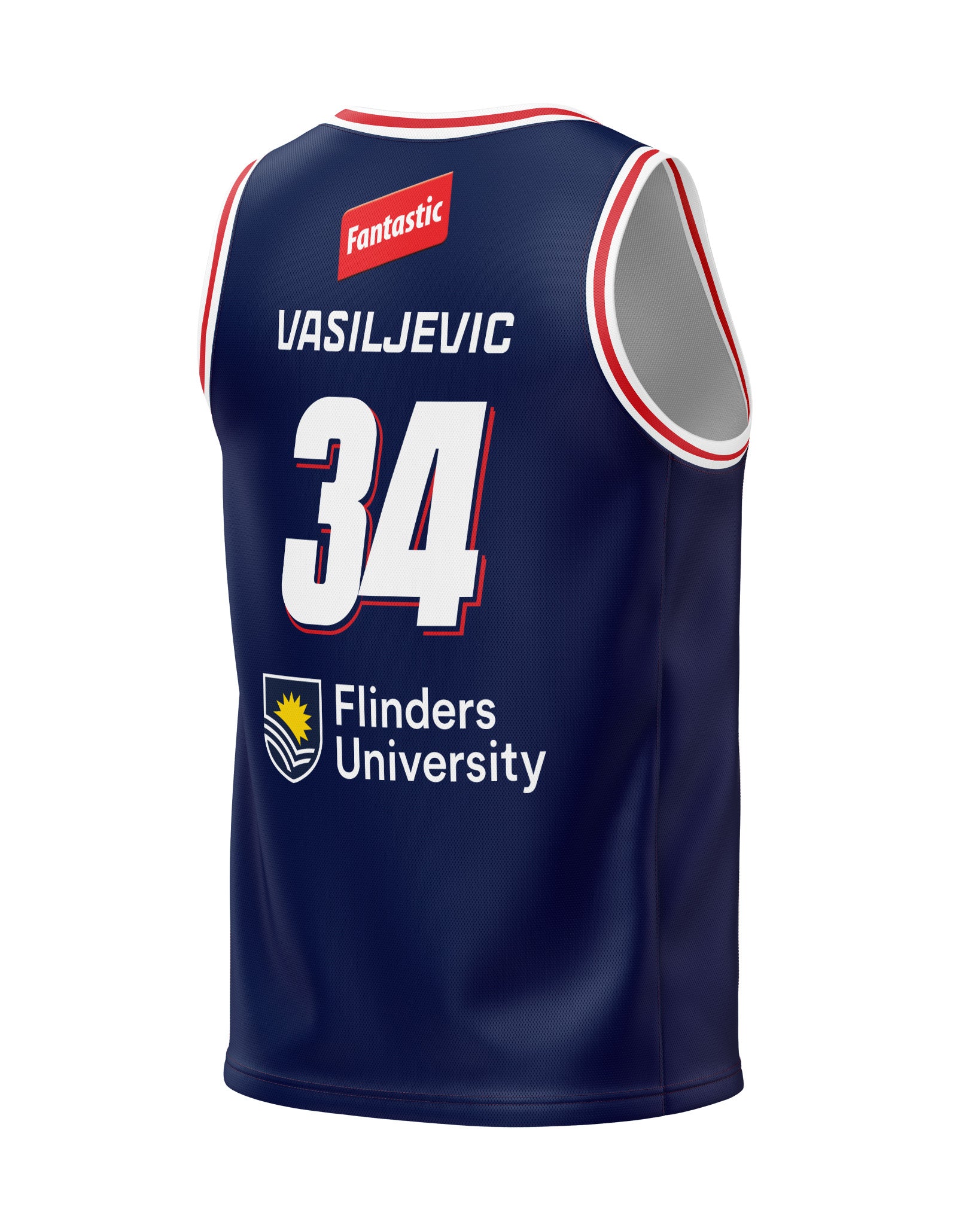 Adelaide 36ers 23/24 Home Jersey - Dejan Vasiljevic – Official NBL Store