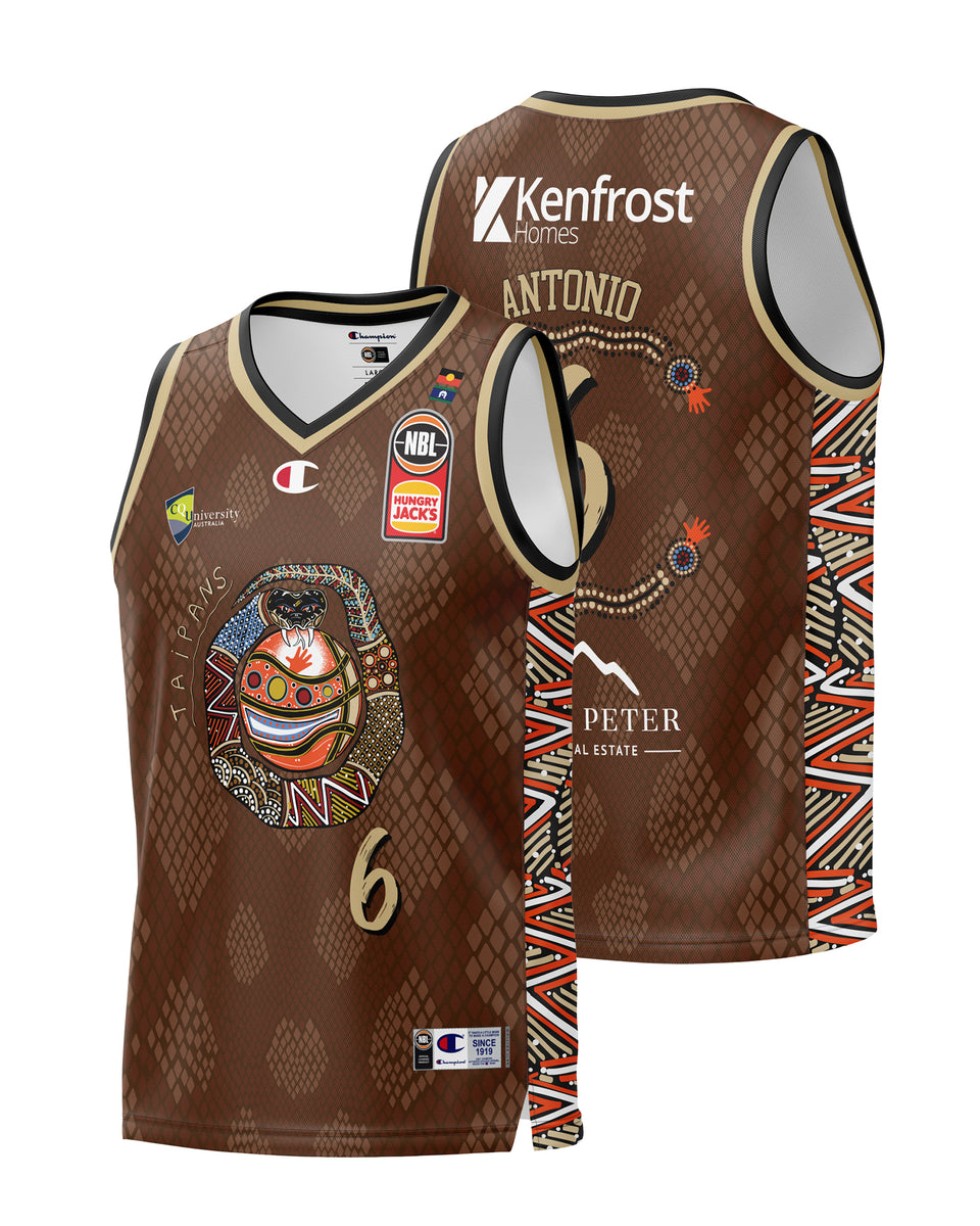 Cairns Taipans 23/24 Indigenous Jersey - Jonah Antonio – Official NBL Store