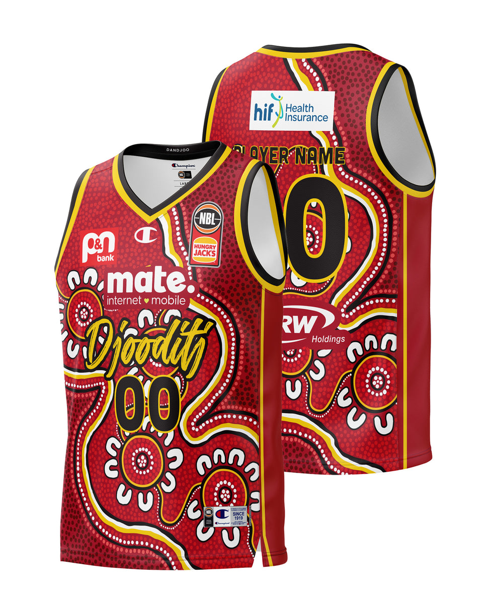 Perth Wildcats 23/24 Indigenous Jersey - Other Player– Official NBL Store