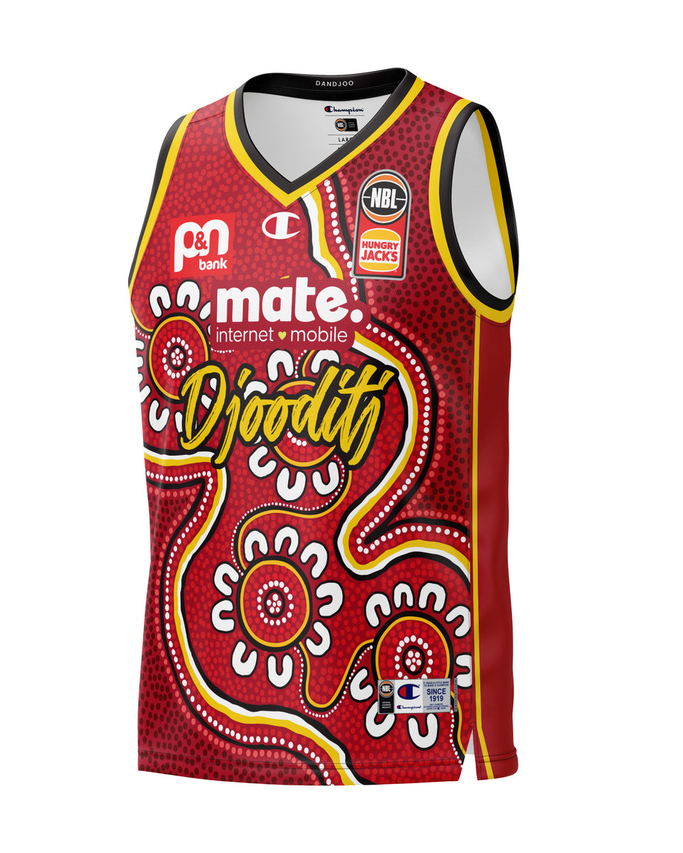 Perth Wildcats 23/24 Indigenous Jersey Official NBL Store