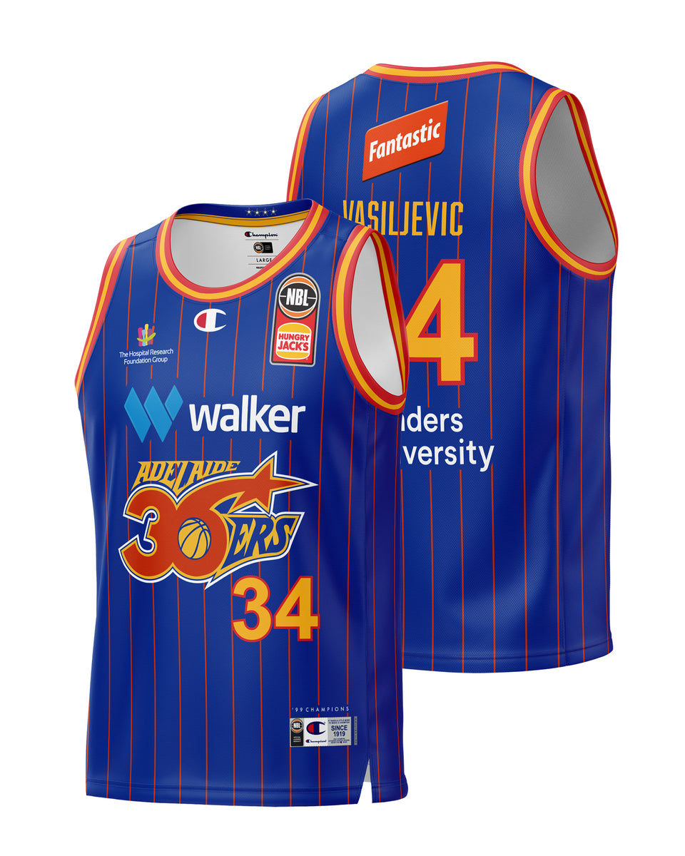 Adelaide 36ers 99 Championship Anniversary Jersey - Dejan Vasiljevic ...