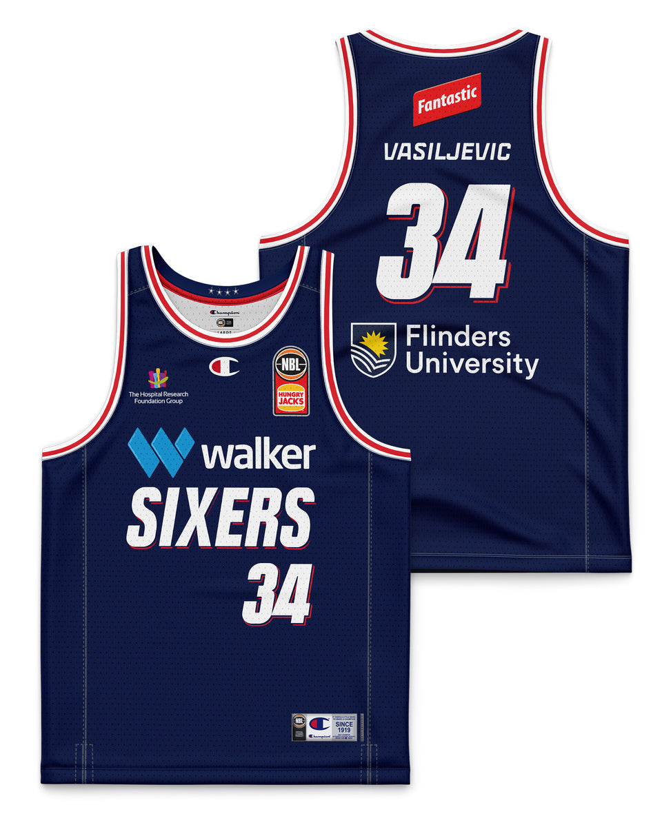 Adelaide 36ers 23/24 Youth Home Jersey - Dejan Vasiljevic – Official ...