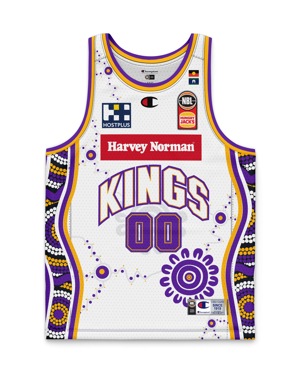 Sydney Kings 23/24 Youth Indigenous Jersey - Personalised– Official NBL ...