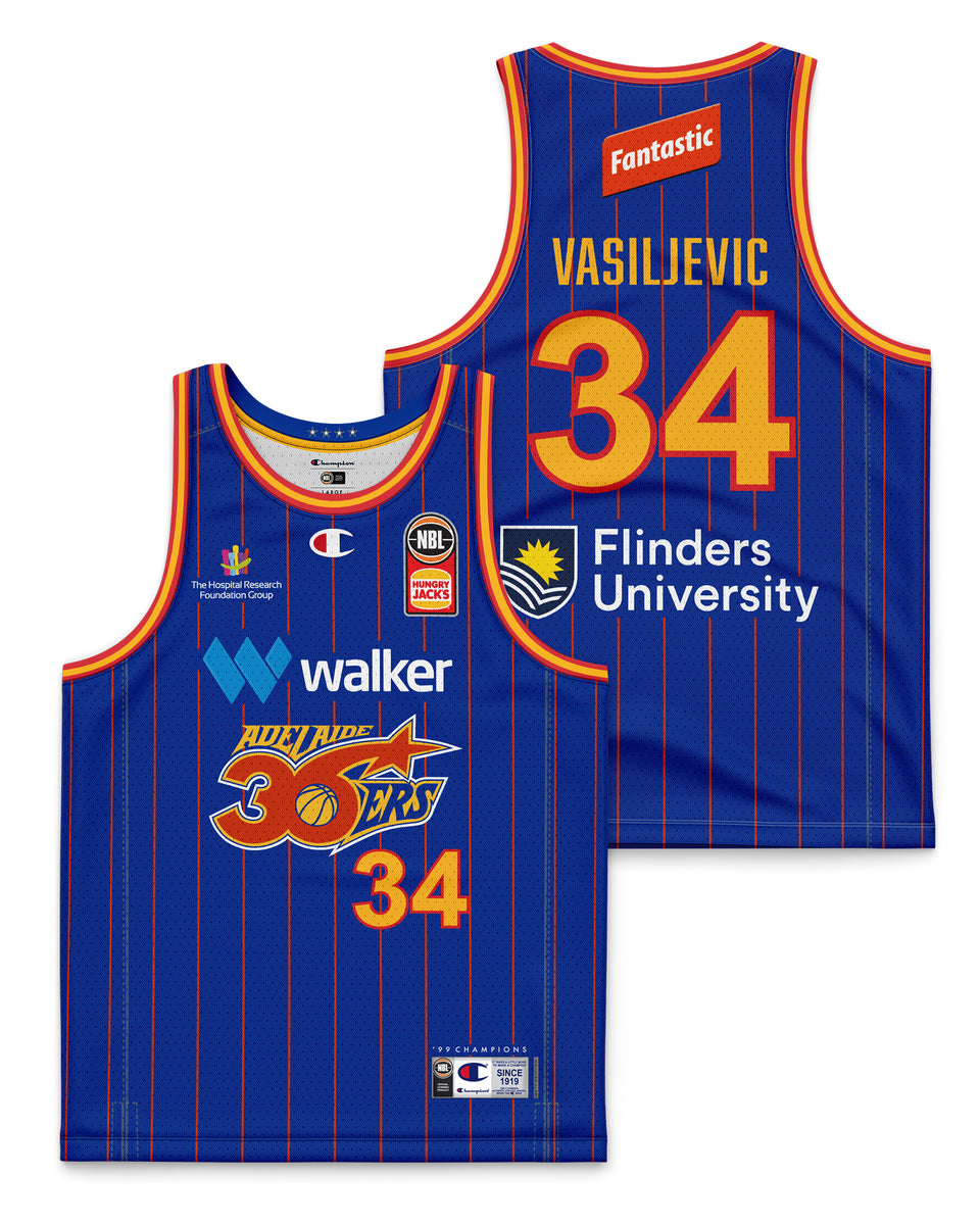 Adelaide 36ers 99 Championship Anniversary Youth Jersey - Dejan Vasilj ...