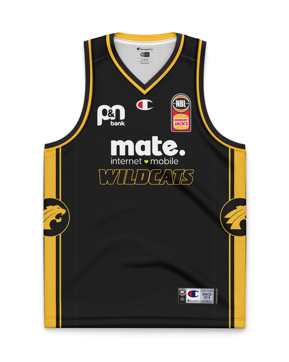 Perth Wildcats 23/24 Retro Round Youth Jersey– Official NBL Store