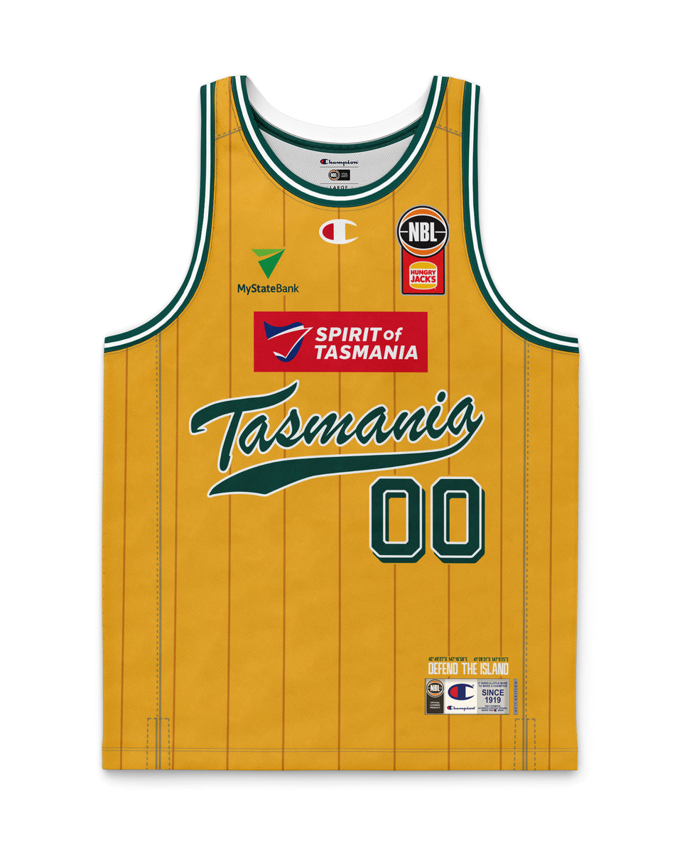 Tasmania JackJumpers 24/25 Youth HoopsFest Jersey - Personalised ...