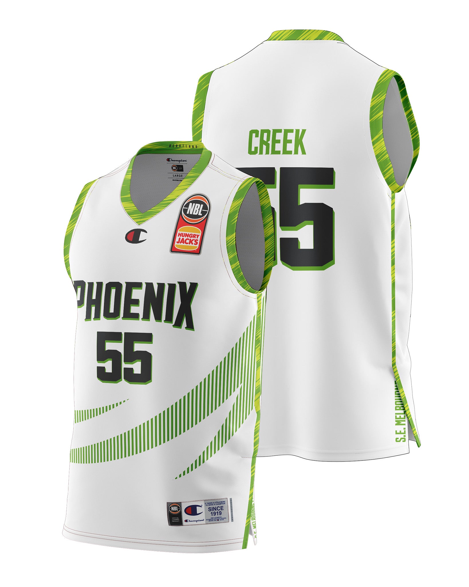 S.E. Melbourne Phoenix 22/23 Away Jersey - Mitch Creek– Official