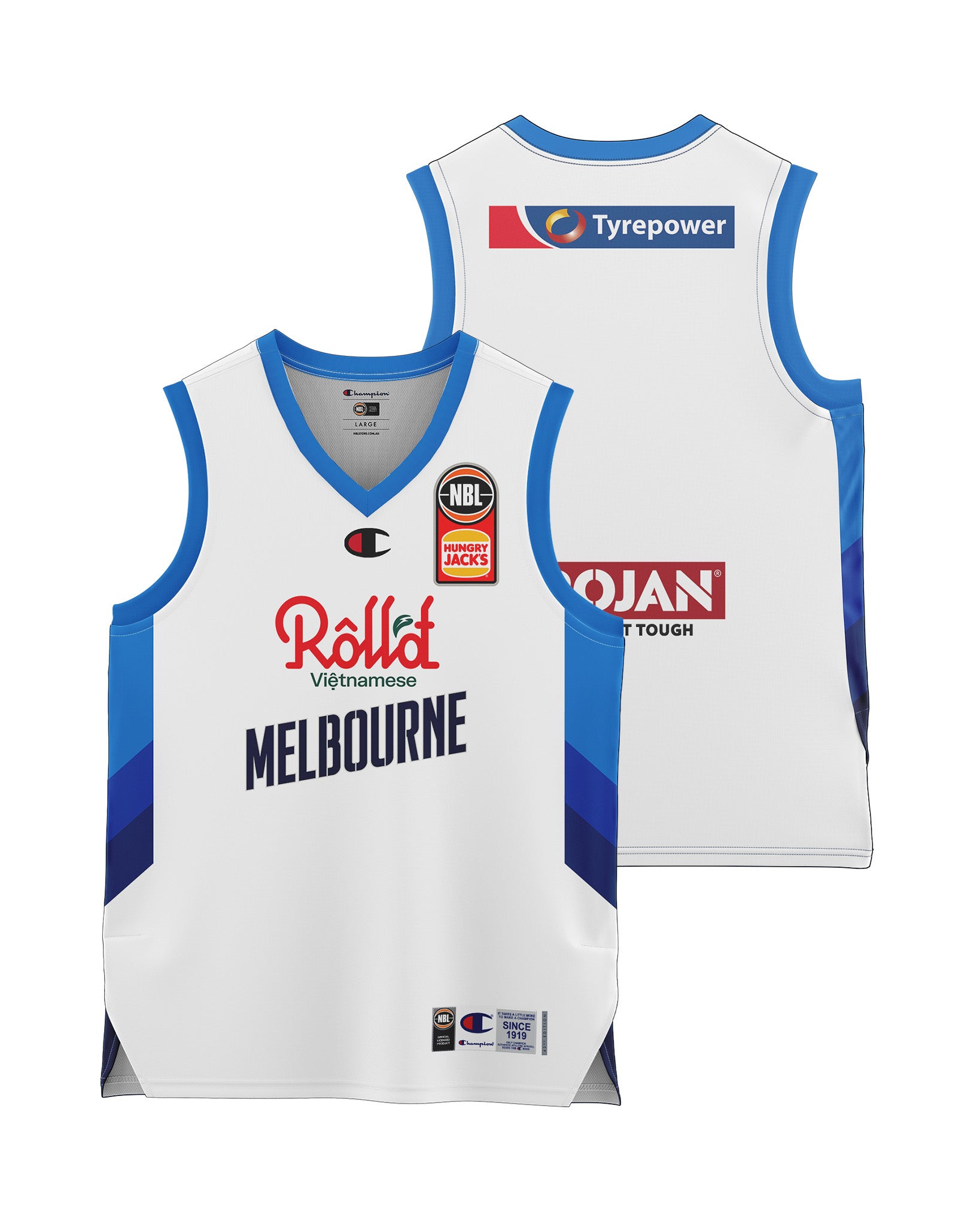 Melbourne United 22/23 Youth Heritage Jersey - Rayjon Tucker