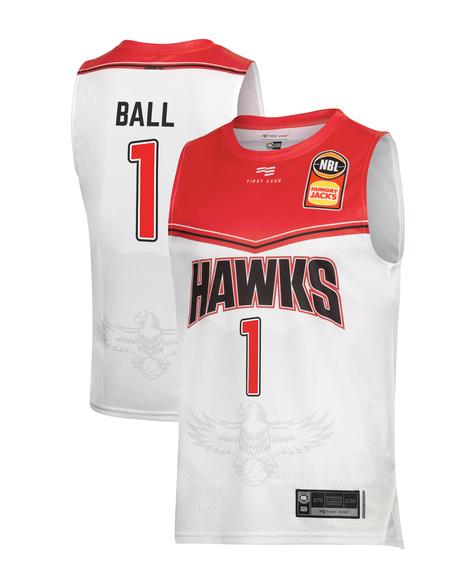 JordansSecretStuff LaMelo Ball Hawks Australia 2020 Draft Melo Rookie Aussie League Jersey 2XL