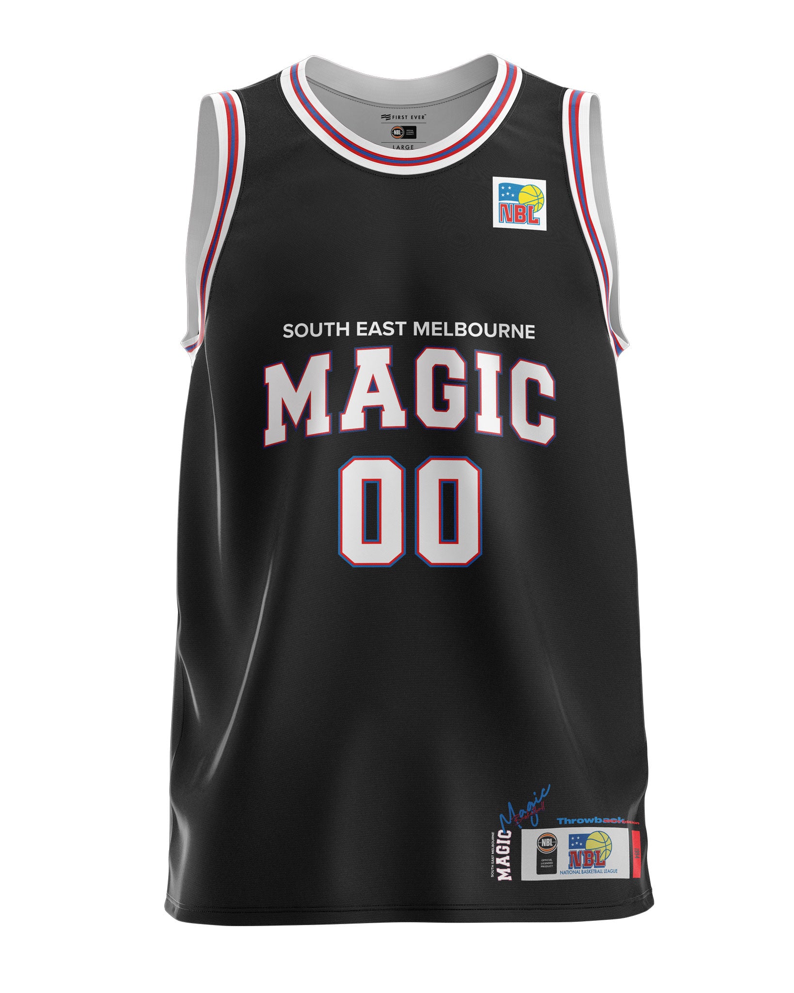 S.E. Melbourne Magic NBL Throwback Jersey - Personalised – Official NBL ...